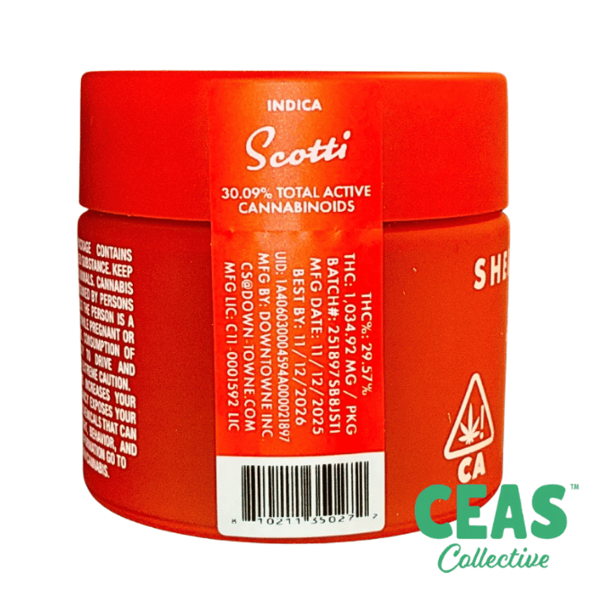 Scotti - 3.5g Exotic Flower - Sherbinskis + Boutiq