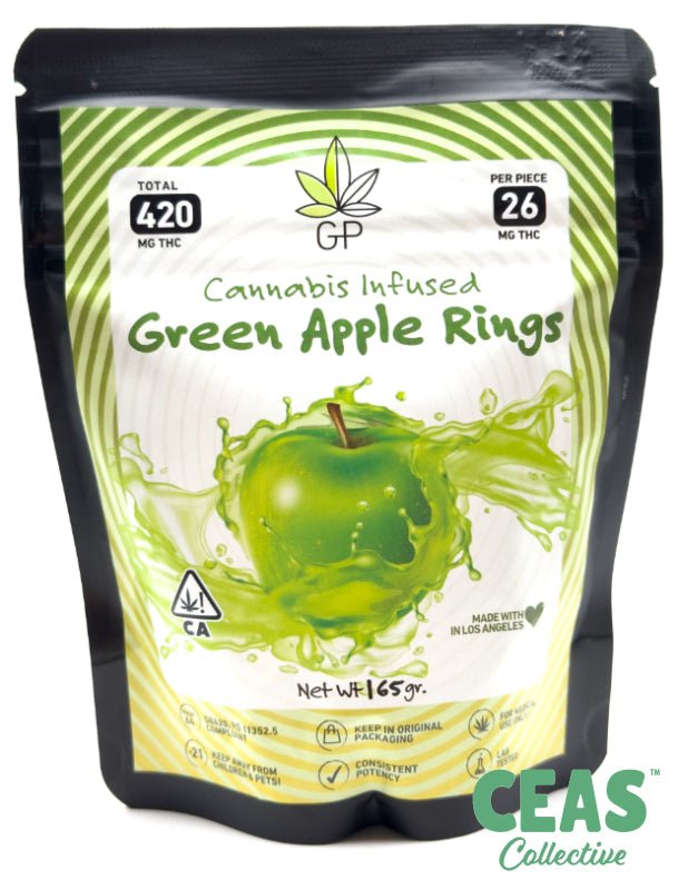 Green Apple Rings - 420 MG