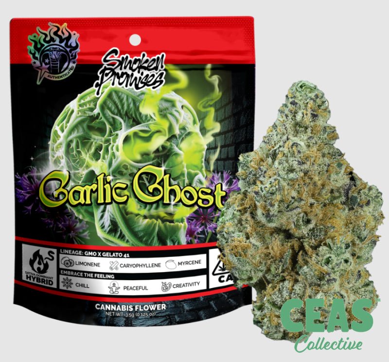 Garlic Ghost 3.5g - Smoken Promises