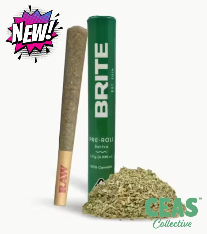 Sour Diesel - 1g Pre Roll - Brite Labs
