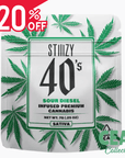 Sour Diesel - Mylar 40's 7g - STIIIZY