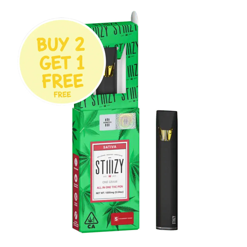 Strawberry Cough - 1G AIO Org Vape - STIIIZY
