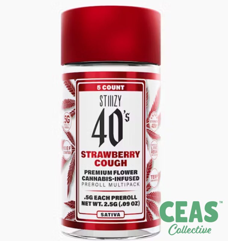 Strawberry Cough - (5pk) Joint 40'S Multipack - STIIIZY