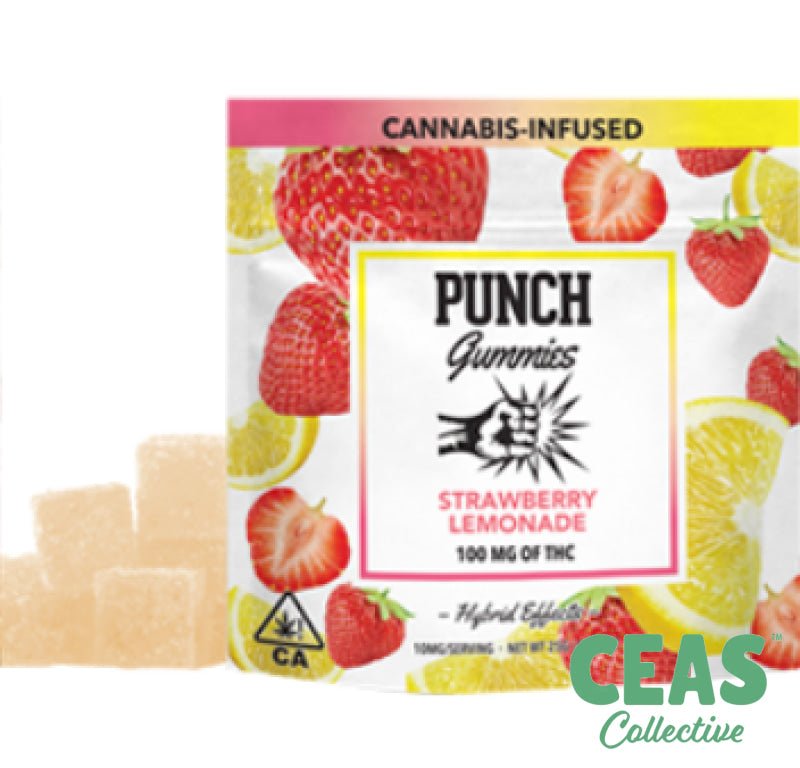 Strawberry Lemonade 100MG - PUNCH GUMMIES | CEAS