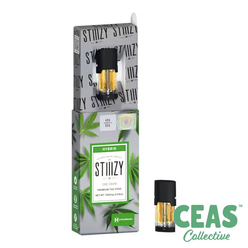 Strawnana - 1G Vape Pod - STIIIZY