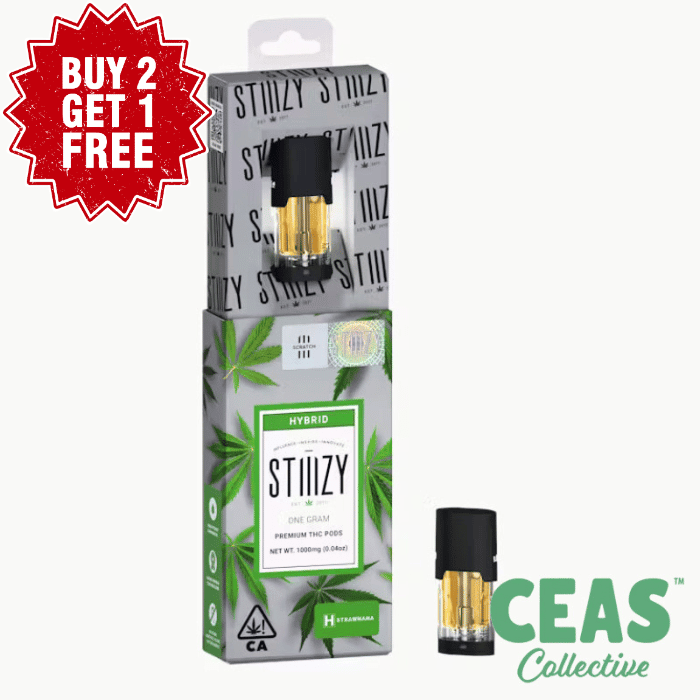 Strawnana - 1g ORG Pod - STIIIZY
