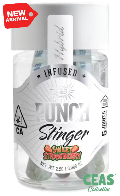 Sweet Strawberry 5Pk Infused Pre Rolls - Punch Stinger