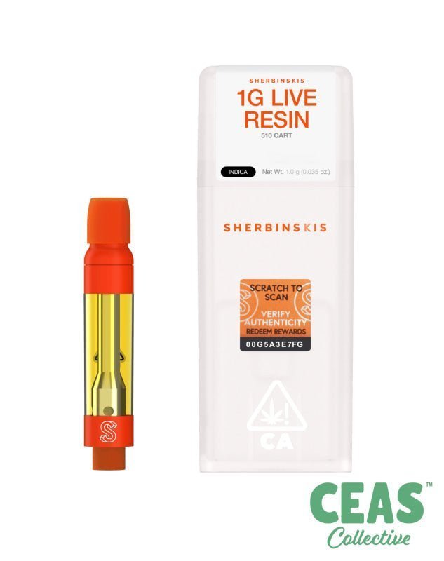 TaZiki - 510 Live Resin Cart 1g - Sherbinskis