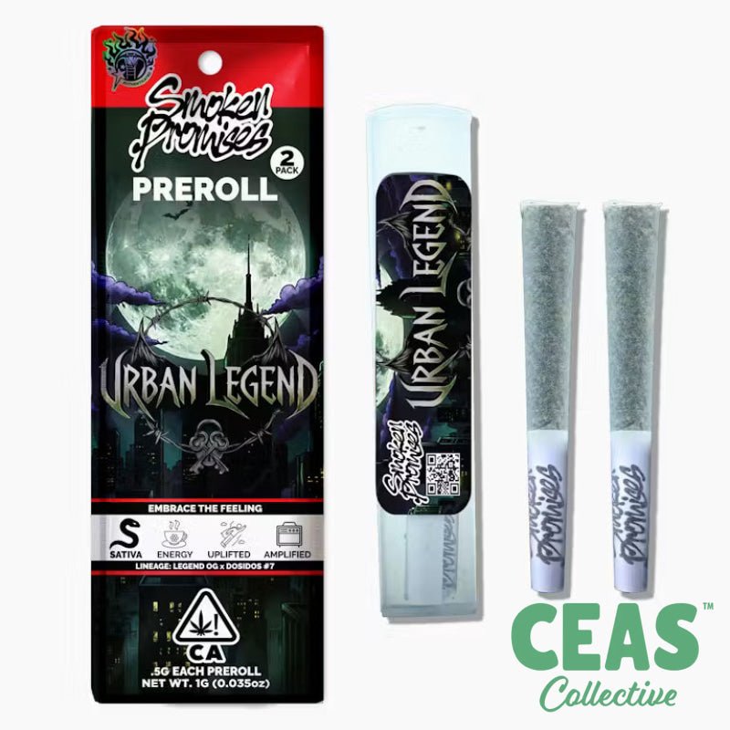 Urban Legend - 2x .5g Pre-Rolls - Smoken Promises