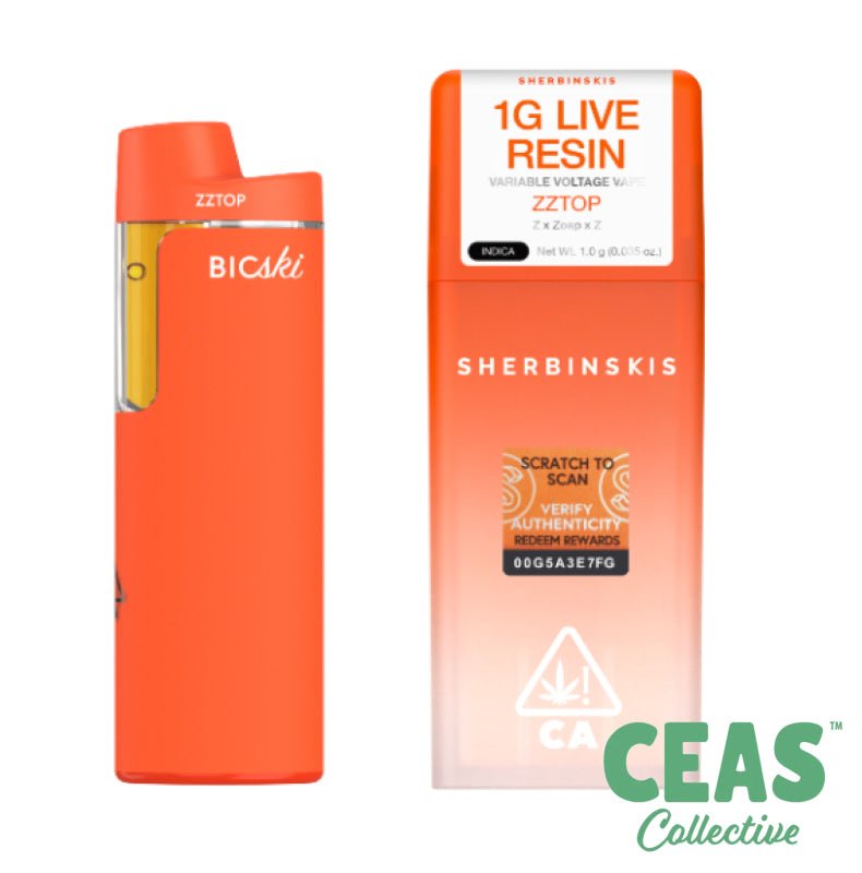 ZZTop - AIO LIve Resin 1g - Sherbinskis