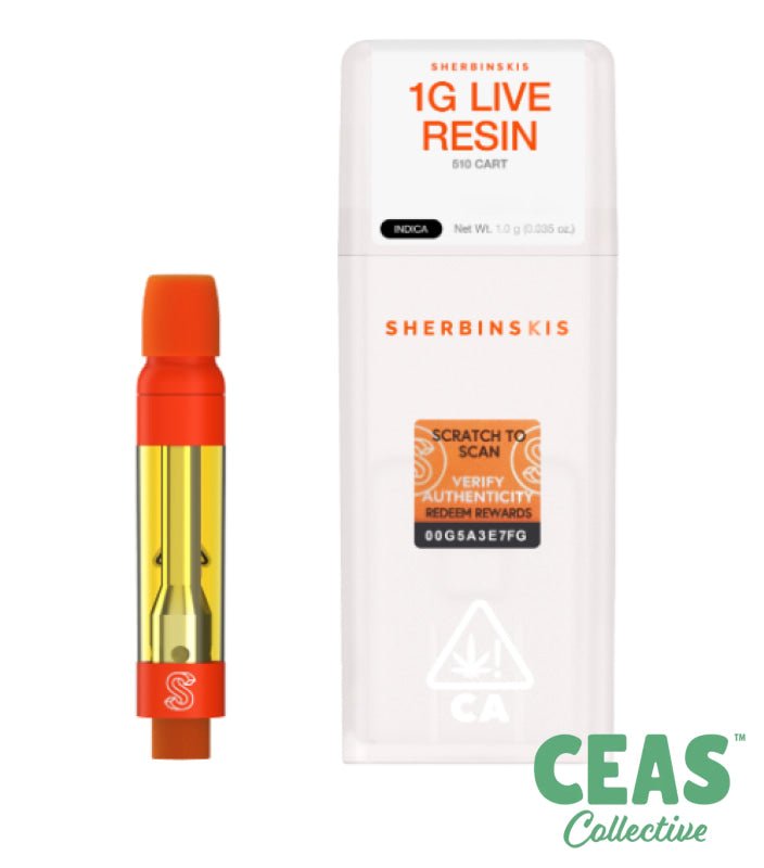 ZzTOP - 510 Live Resin Cart 1g - Sherbinskis