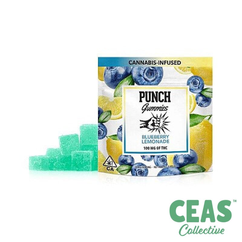 Blueberry Lemonade 100Mg - Punch Gummies