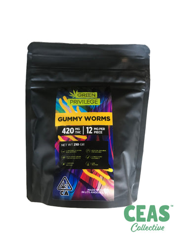 Gummy Worms - 420Mg