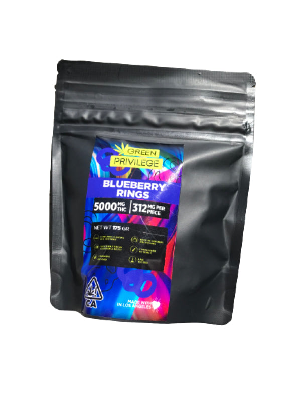 Blueberry Rings - 5000mg Total