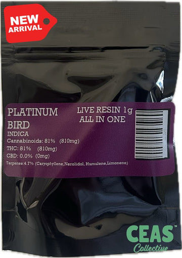 Platinum Bird 1G Aio Disposable - Ceas