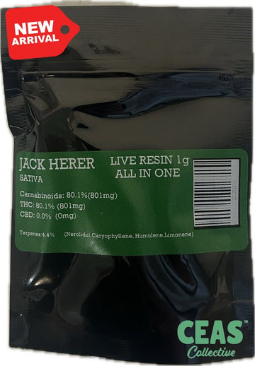 Jack Herer 1G Aio Disposable - Ceas