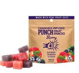 Punch - 100mg Fruit Snacks - Berry