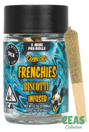 Frenchies - Biscotti - 5 Pack Infused Prerolls