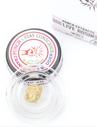 Cranberry Z - Tier 3 Live Rosin Badder - Punch Extracts