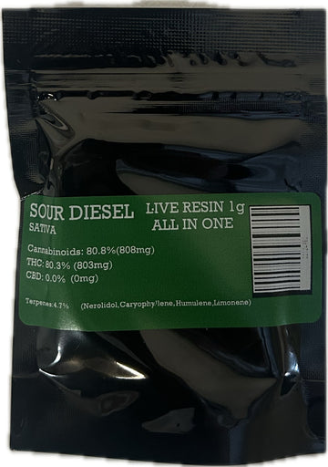 Sour Diesel 1G Aio Disposable - Ceas
