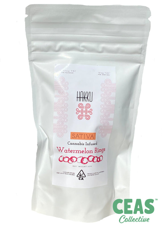 Hakku 1000mg (Sativa) - Watermelon Rings