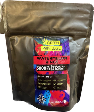 Watermelon Rings - 5000Mg Total