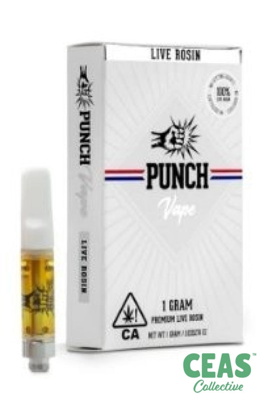 Punch Vape - Orange Sherbert 510 Live Rosin Cart 1G