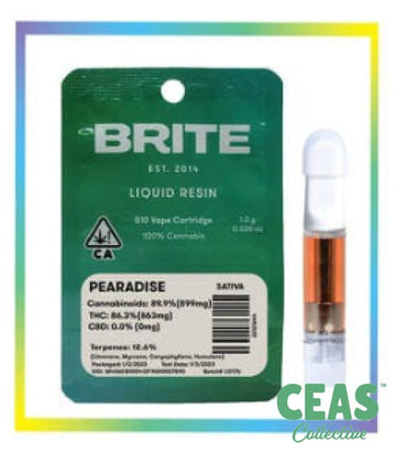 Pearadise - Liquid Resin 510 Cartridge 1g - Brite Labs