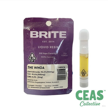 The Whoa - 1G Liquid Resin 510 Cartridge Brite Labs