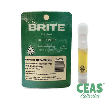 Orange Creamsicle - Liquid Resin 510 Cartridge Brite Labs