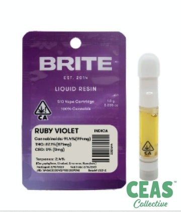 Ruby Violet- Liquid Resin 510 Cartridge - Brite Labs | CEAS