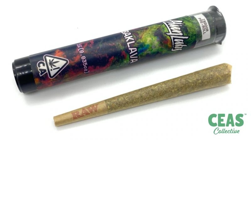 Baklava Single Preroll - Alien Labs