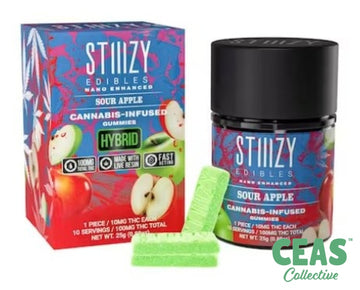 Stiiizy Sour Apple - Gummies 100Mg