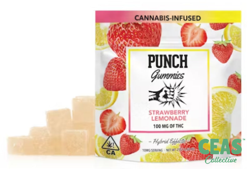 Punch Gummies - Strawberry Lemonade 100Mg