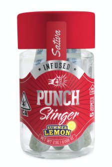 Punch - Stinger - Summer Lemon (2.5g) Pre Rolls