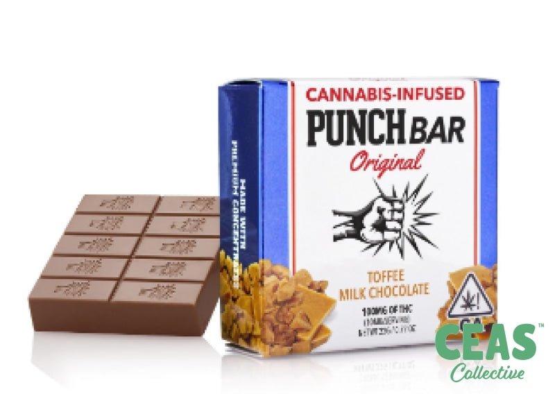 Punch Bar Original - Toffee Milk Chocolate 100Mg