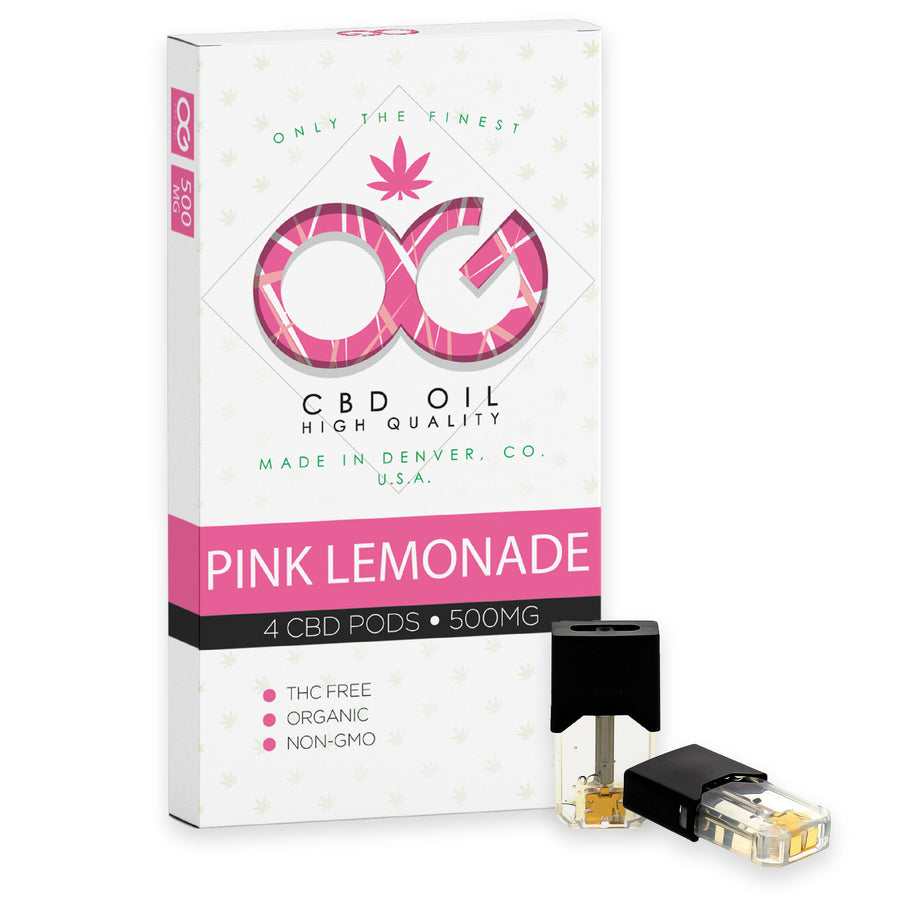 OG Labs - Pink Lemonade CBD Pods (Pack of 4)