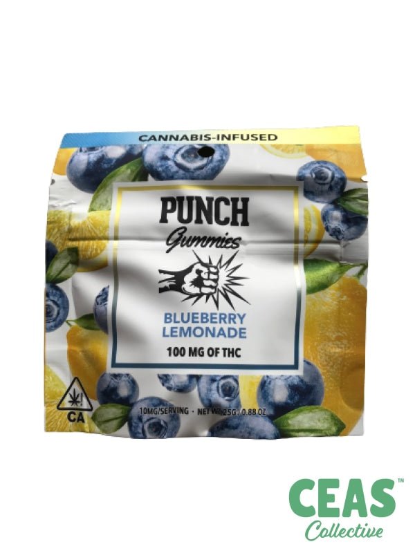 Punch Gummies - Blueberry Lemonade - 100mg