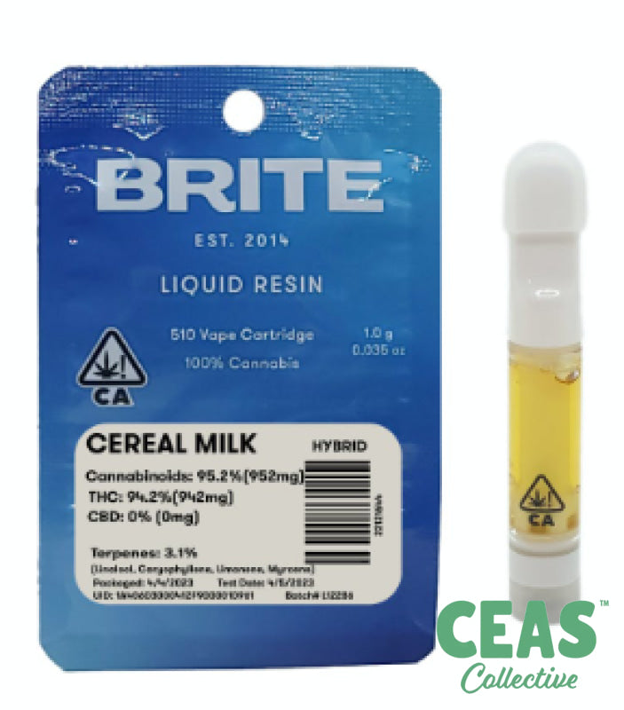 Cereal Milk - Liquid Resin 1g - Brite Labs – CEAS