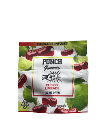Punch Gummies - Cherry Limeade 100Mg