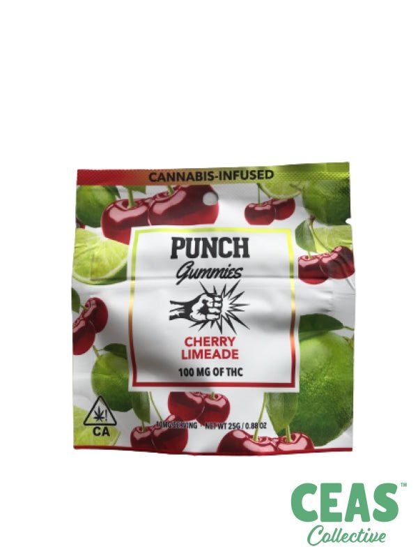 Gummies - Cherry Limeade - 100mg Punch Edibles