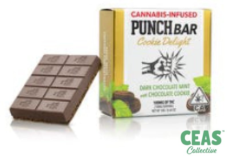 Punch Bar Cookie Delight- Dark Chocolate Mint 100mg