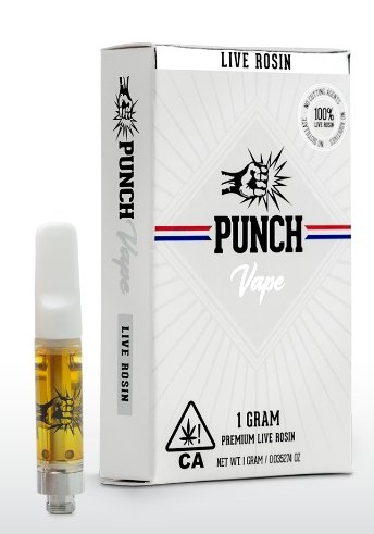 Strawberry Slider #18 - Premium Live Rosin Cart - Punch Extracts