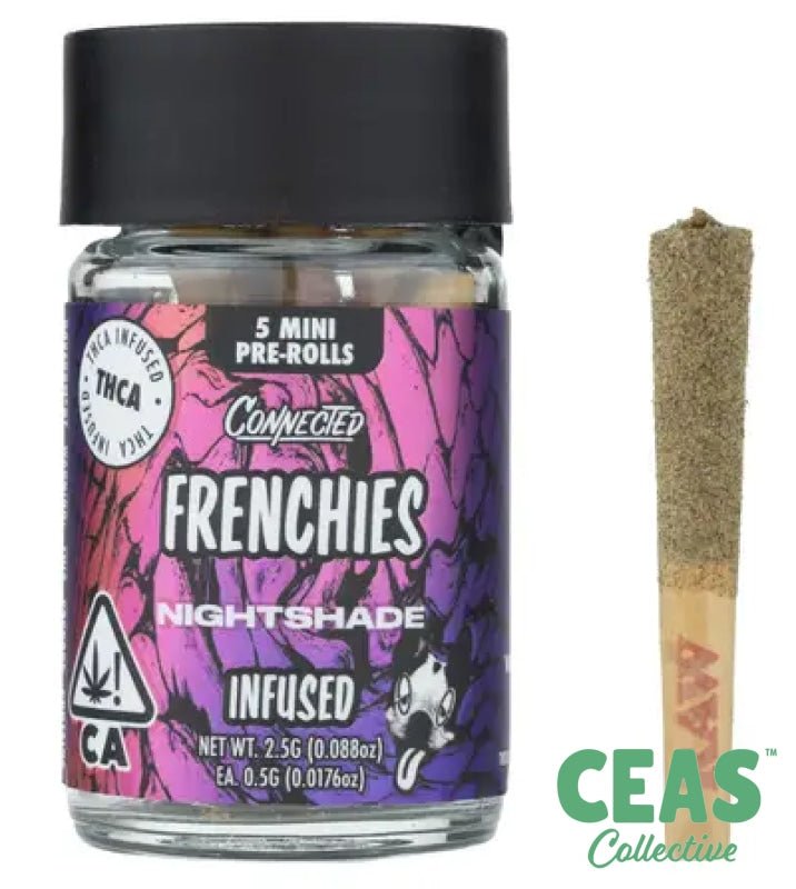 Frenchies - Nightshade - 5 Pack Infused Prerolls - CONNECTED