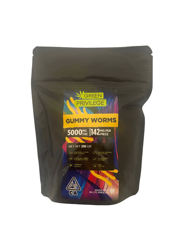 Gummy Worms - 5000mg Total