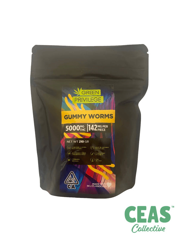 Gummy Worms - 5000Mg Total