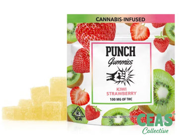 Punch Gummies - Kiwi Strawberry 100Mg