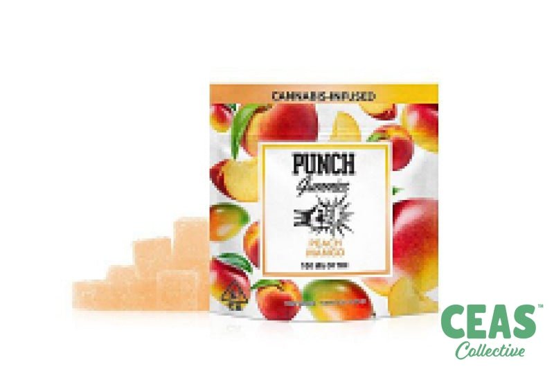 Punch Gummies - Peach Mango - 100mg