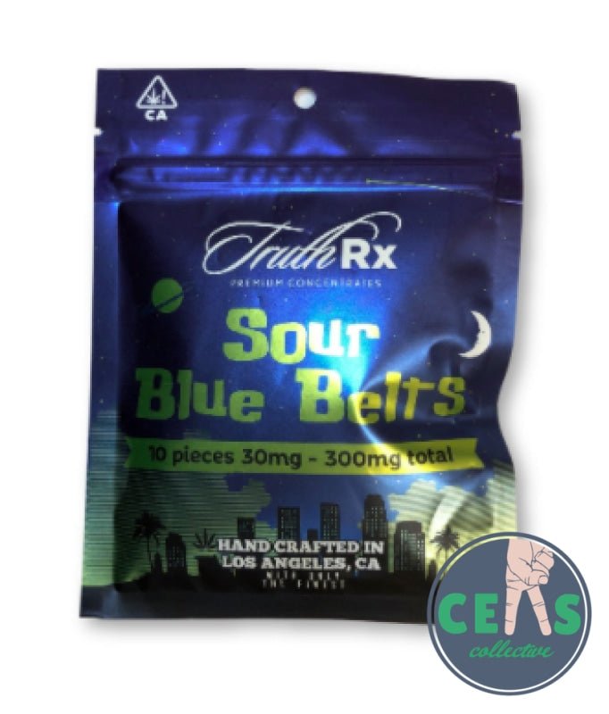 Sour Blue Belts 300Mg - Truth Rx