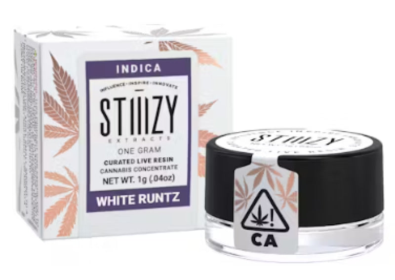 Stiiizy - White Runtz- Clr Sauce 1G